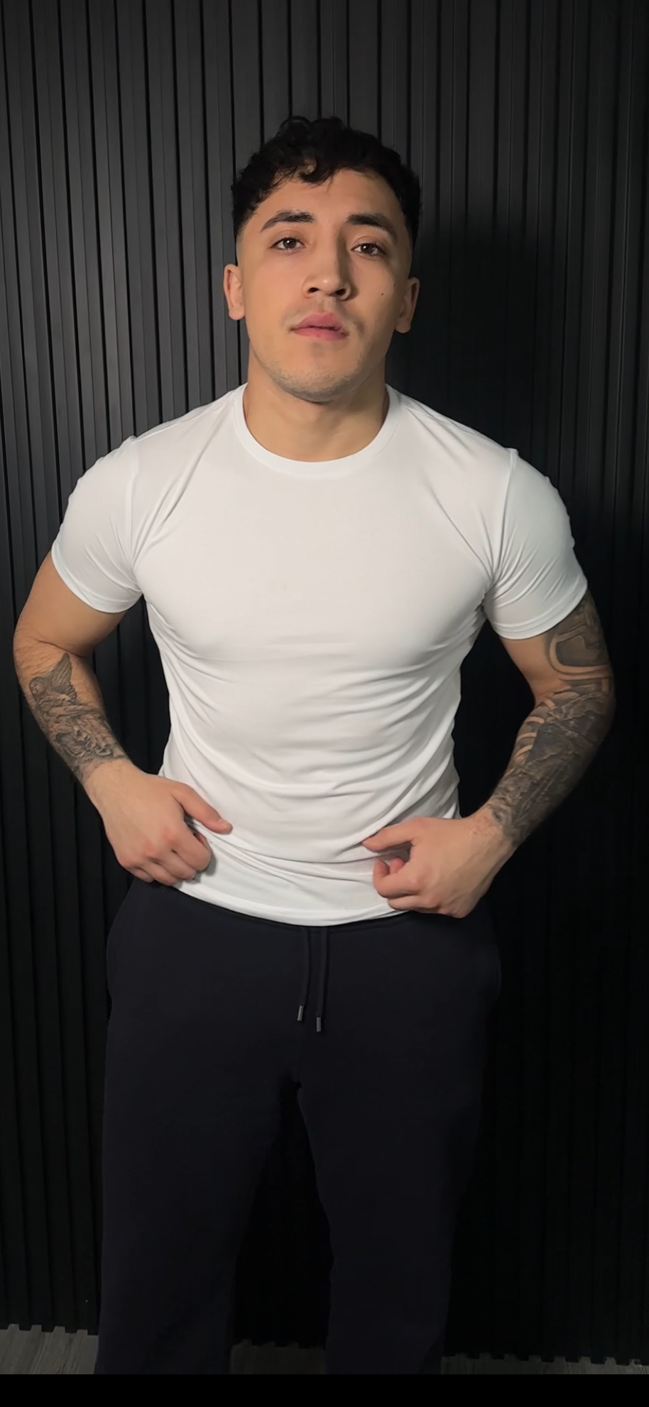 Polera Slim Fit Blanco